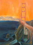 Golden Gate Bridge, 80x60 cm, 2014