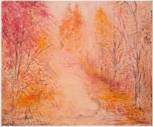 Herbststimmung, 50 x 60 cm, 2010