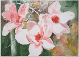 Magnolienblüten (Die Drei) , 50x70 cm 